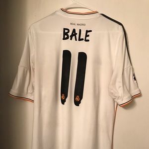 Gareth Bale 2013-2014 Real Madrid Home Jersey